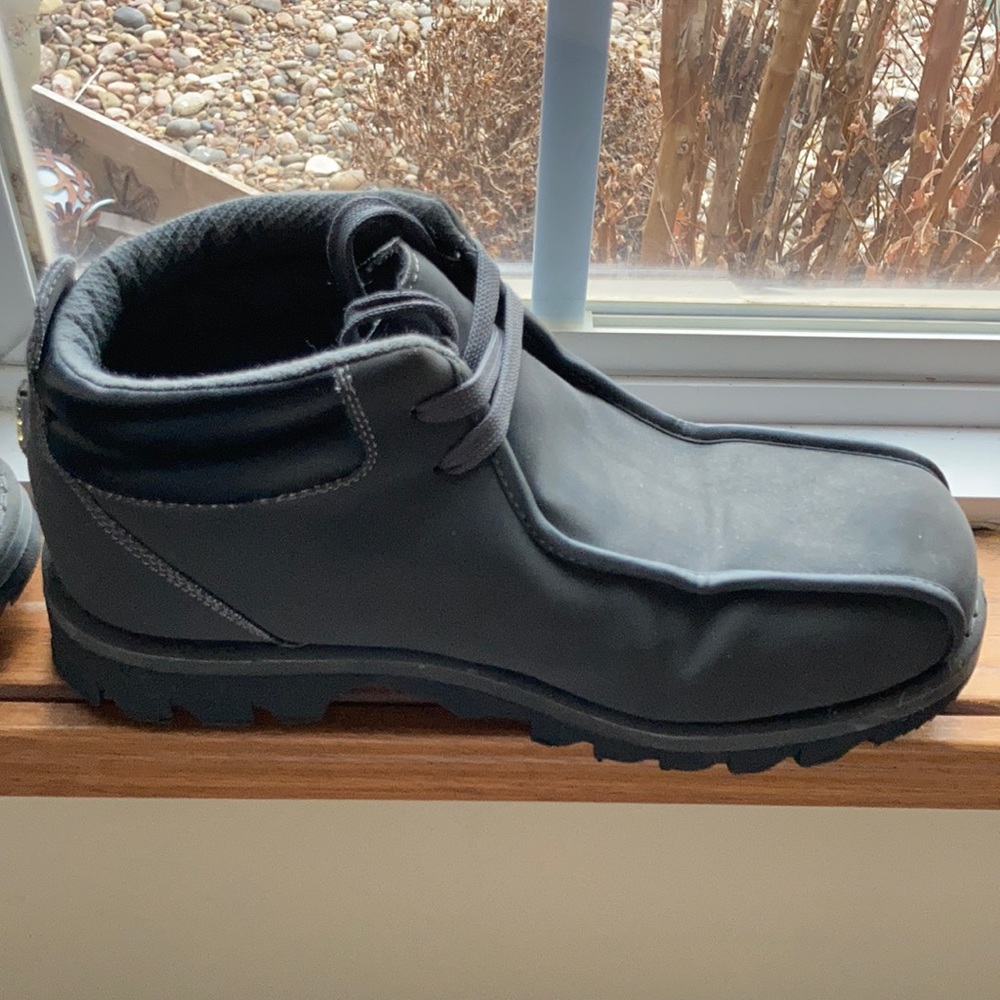 Size 10 Men’s Lugz Boots Grey Two Eyelet Urban Footwear
